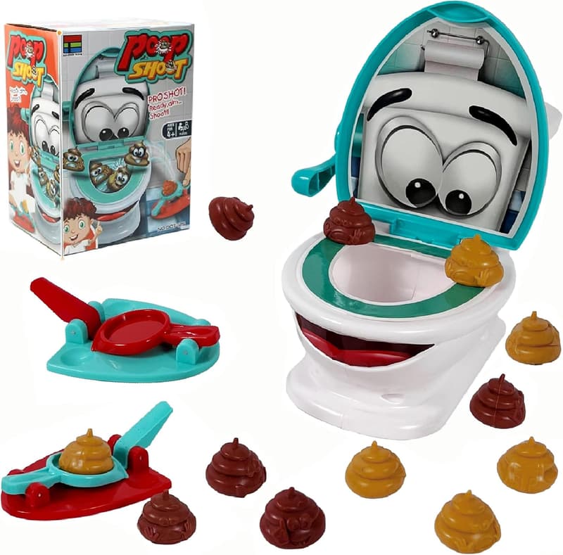 Poop Shoot Game - Fun Toilet Skill Game for Ages 4+