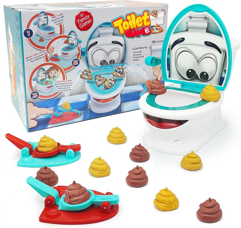 Funny Poop Family Game for Kids – Fast-Paced Launching Fun