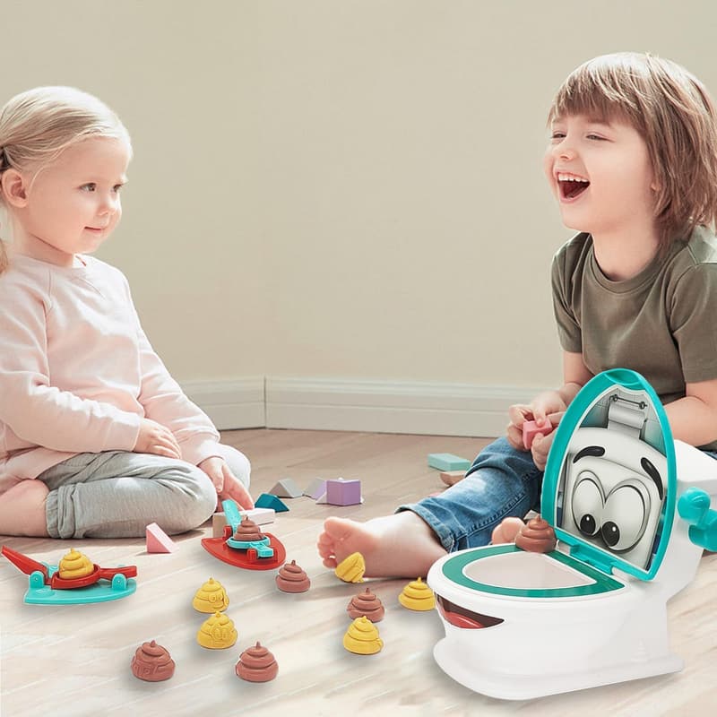 Funny Poop Family Game for Kids – Fast-Paced Launching Fun