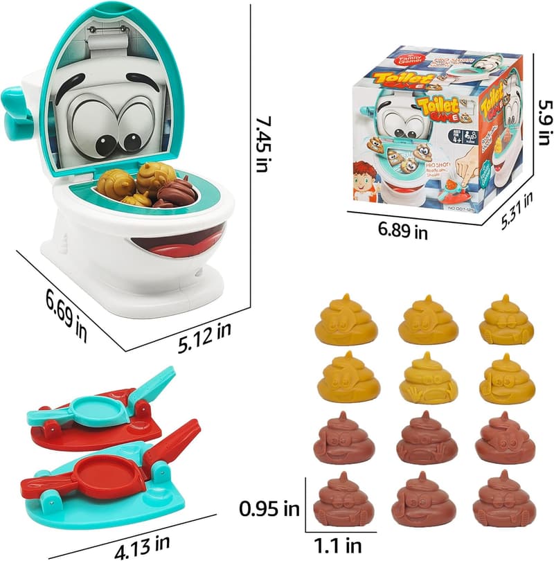 Funny Poop Family Game for Kids – Fast-Paced Launching Fun