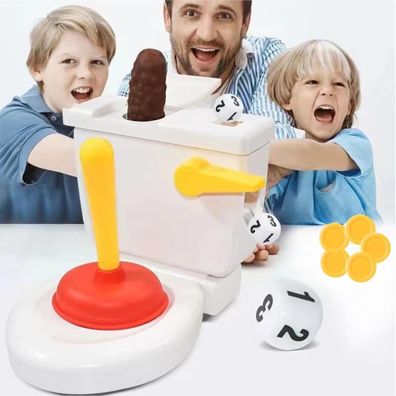 Interactive Poop Shoot Game for 2-6 Players | Funny Family Gift