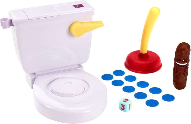 Flushin' Frenzy Family Game for Kids - 2-4 Players