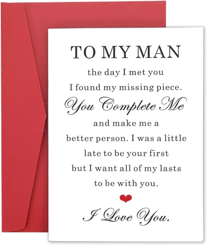 Anniversary Card for Him - 