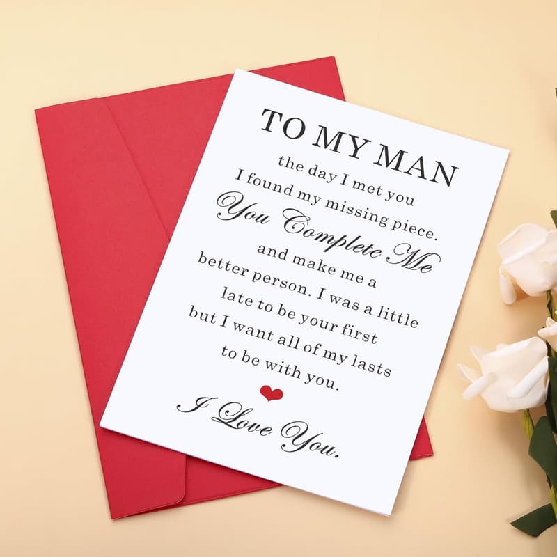Anniversary Card for Him - 