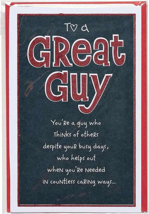 Valentine's Day Card for Him - 