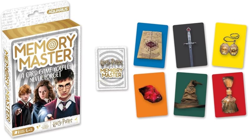Harry Potter Aquarius Memory Master Card Game - Family Fun Night