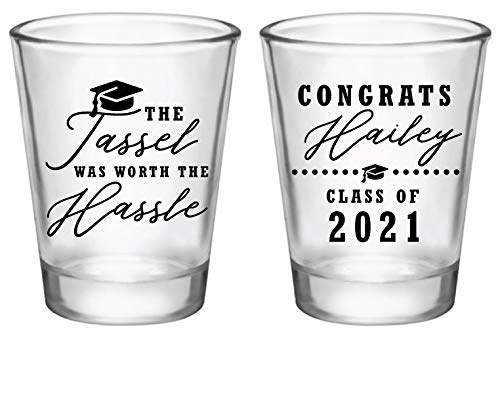 Funny Graduation Shot Glasses - Personalized Party Favors