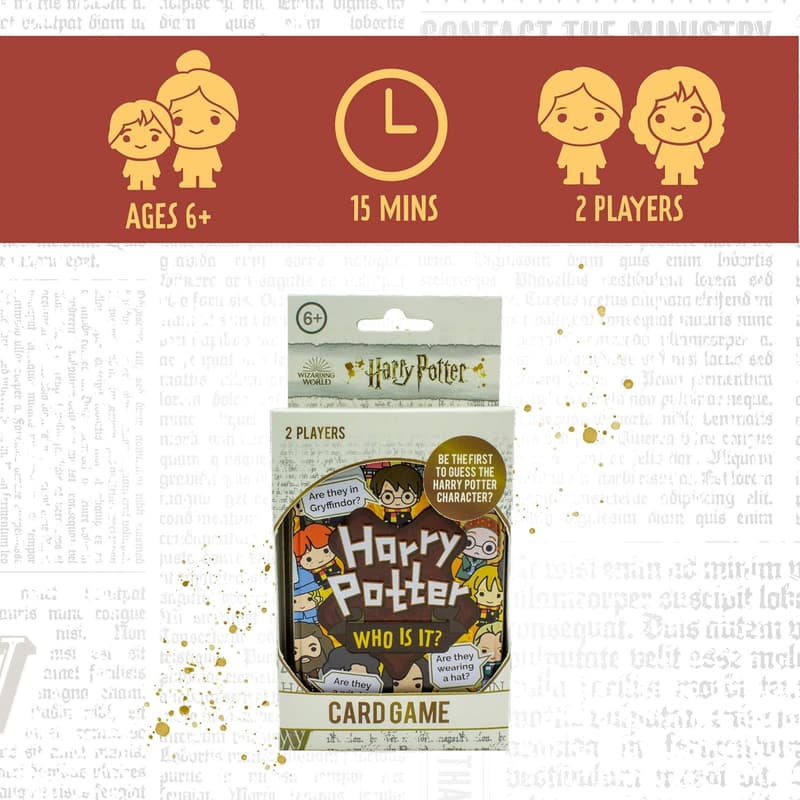 Harry Potter 20 Questions Character Guessing Game