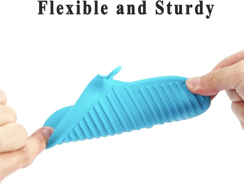 Silicone Oven Mitts Set – Heat Resistant Kitchen Potholders