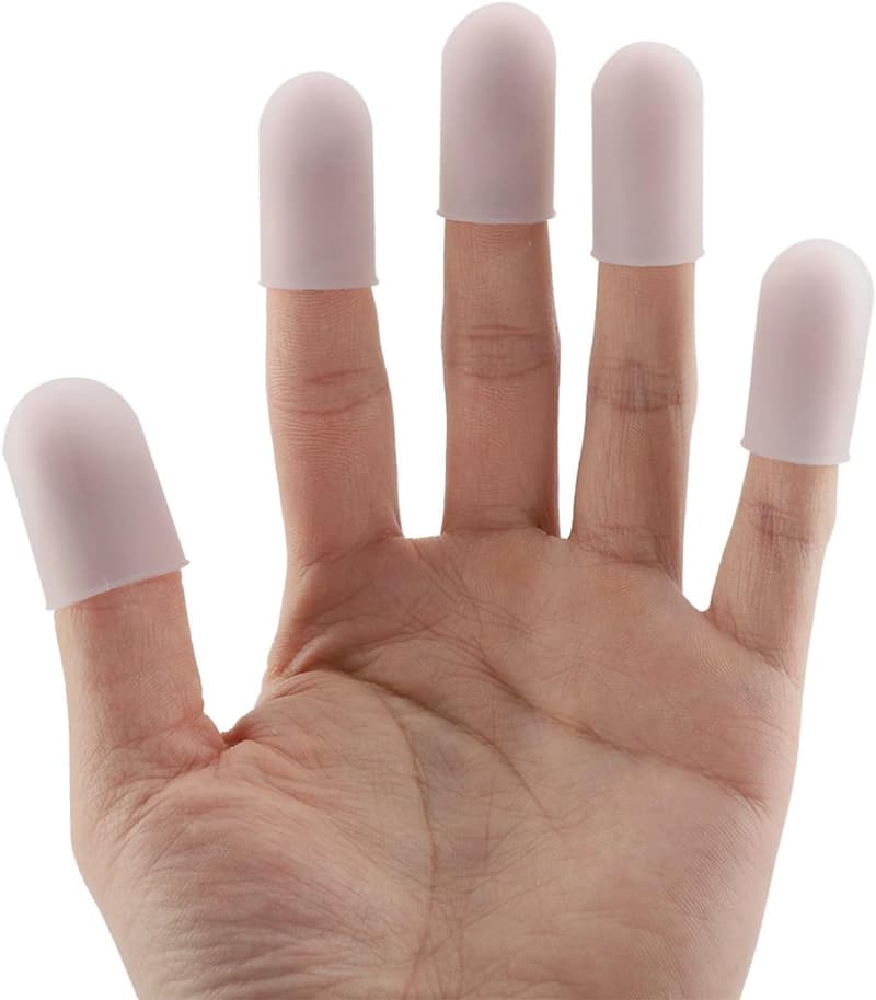 Food-Grade Silicone Finger Protectors for Cooking & Grilling