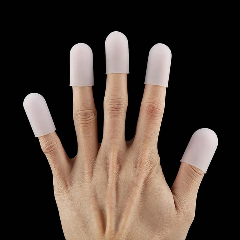 Food-Grade Silicone Finger Protectors for Cooking & Grilling