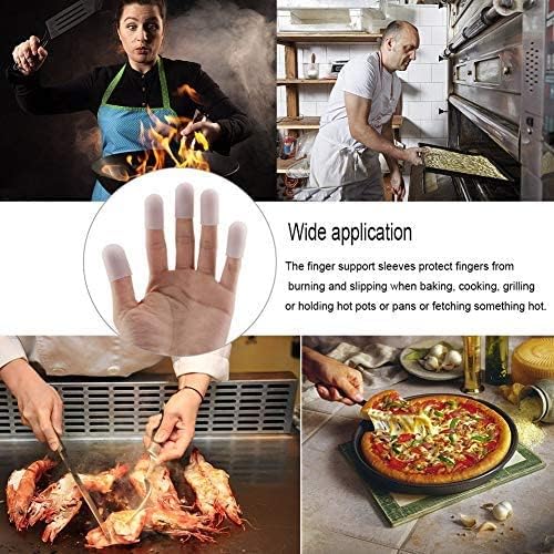 Silicone Finger Protectors for Cooking and Baking (5pcs)