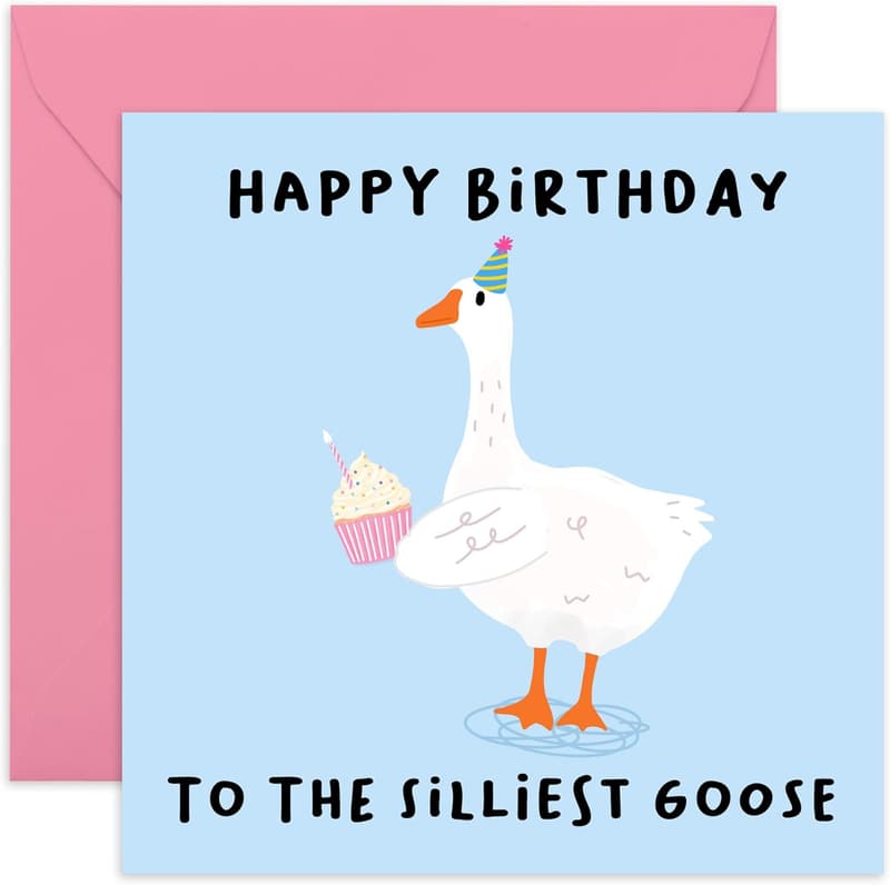 Silly Birthday Card for Her -