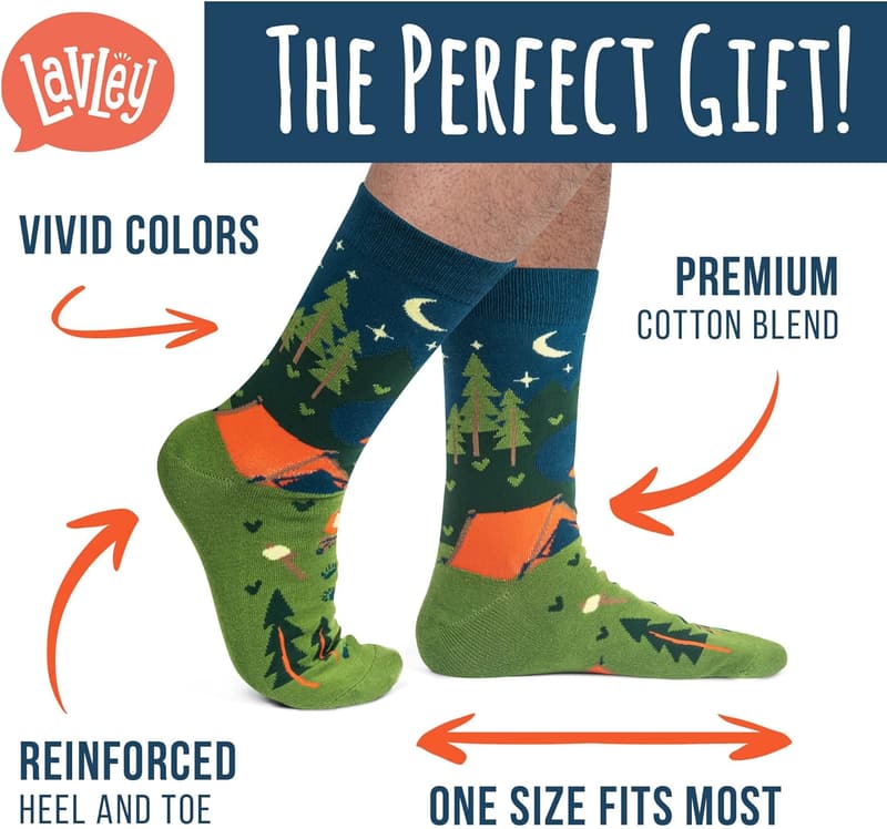 Funny Socks - Unique Gifts for Men, Women, and Teens