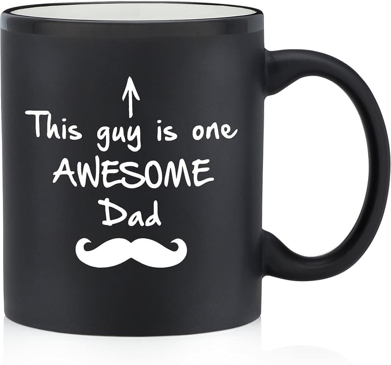 Funny Coffee Mug for Dad - Unique Birthday Gift Idea