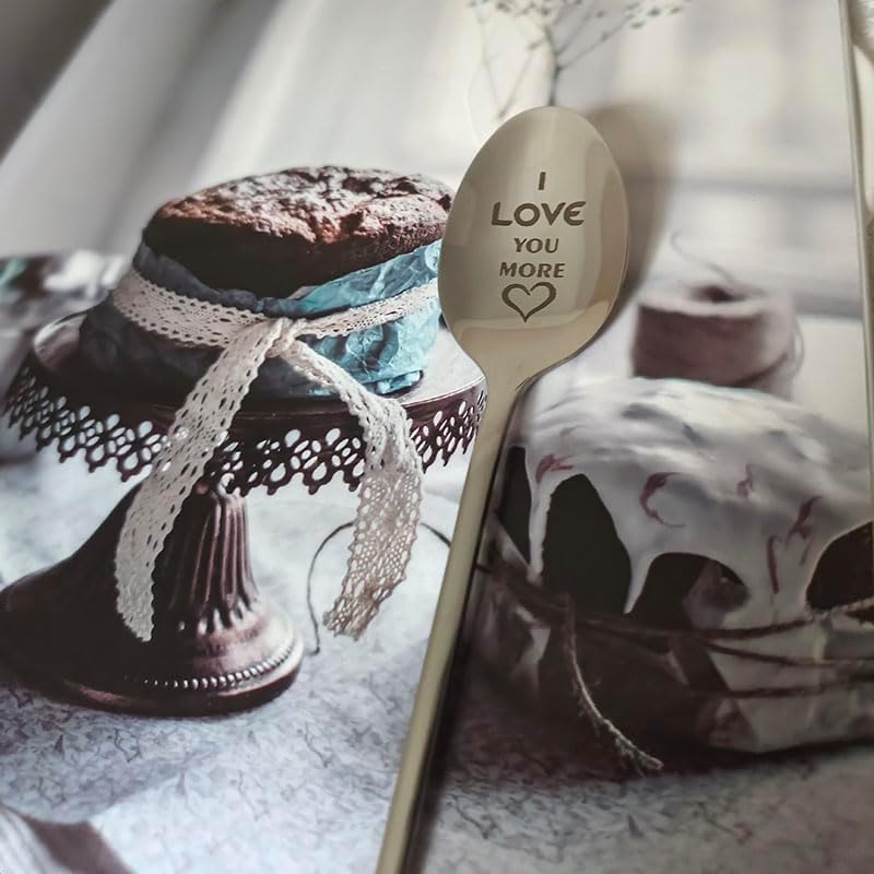 Anniversary Coffee Spoon Gift for Couples - 