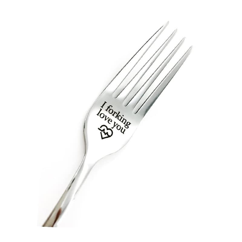 Anniversary Fork Gift for Couples - 