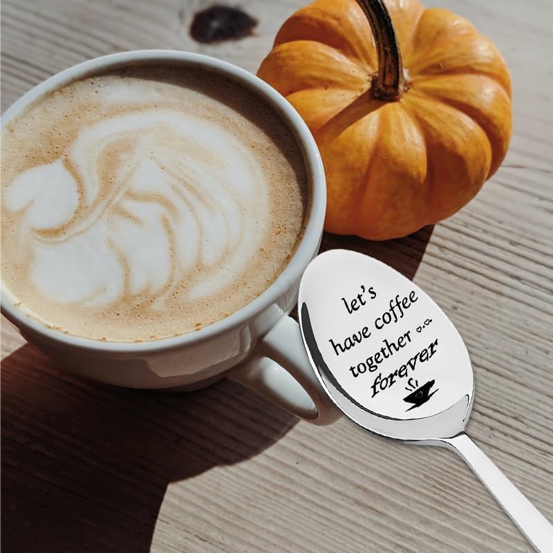 Personalized Couple Coffee Spoons - Perfect Wedding or Anniversary Gift