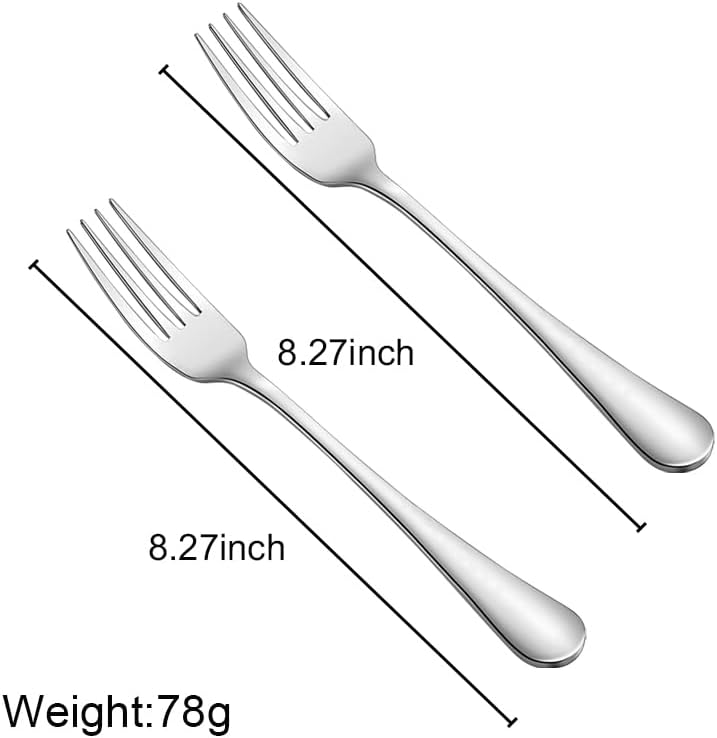 Engraved Mr & Mrs Salad Forks - Wedding & Anniversary Gifts