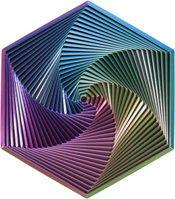 3D Printed Hexagon Fidget Toy for Stress Relief