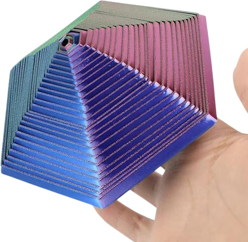 3D Printed Hexagon Fidget Toy for Stress Relief