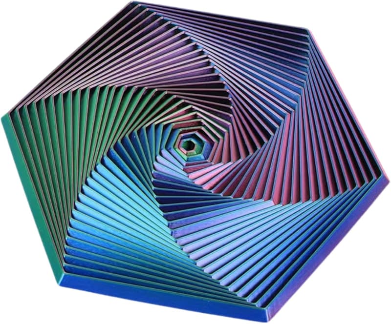3D Printed Hexagon Fidget Toy for Stress Relief