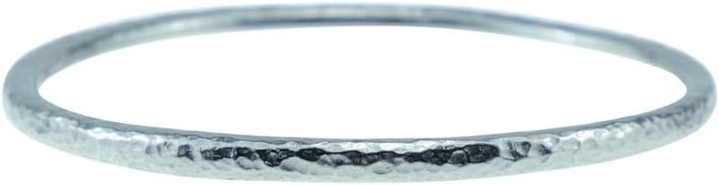 10th Anniversary Inscribed Bangle - Pure Tin for Couples