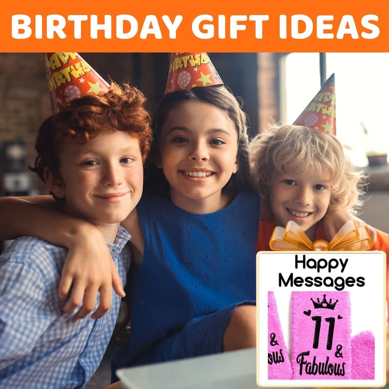 Birthday Gift Pink Fuzzy Socks for Girls Age 5-12