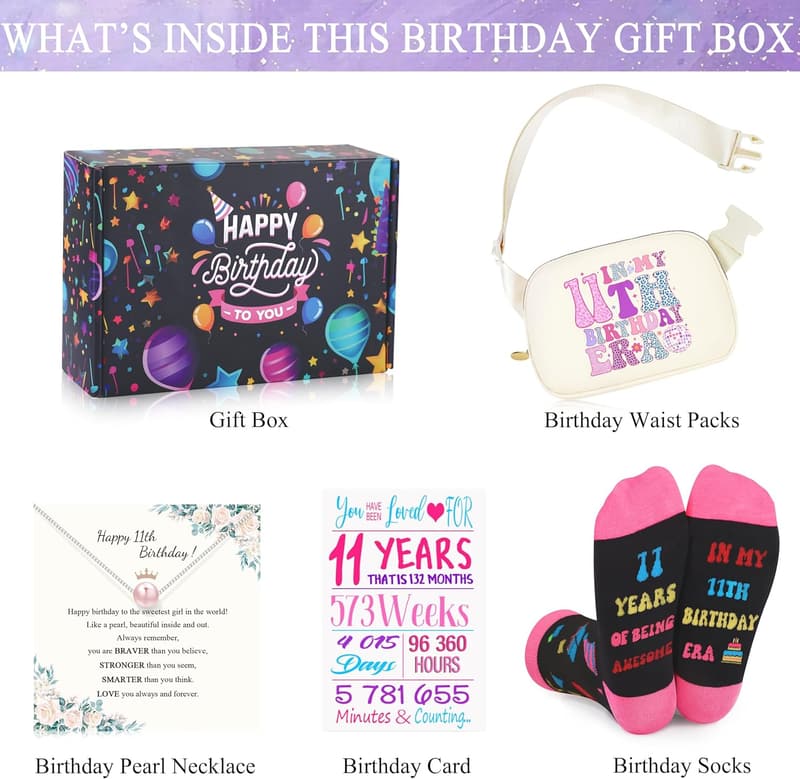 11th Birthday Gifts for Teen Girls - Beautiful Ideas