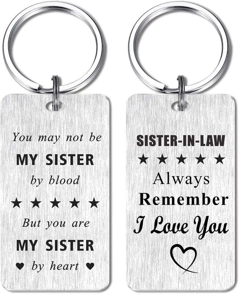 Future Sister-in-Law Birthday Keychain Gift