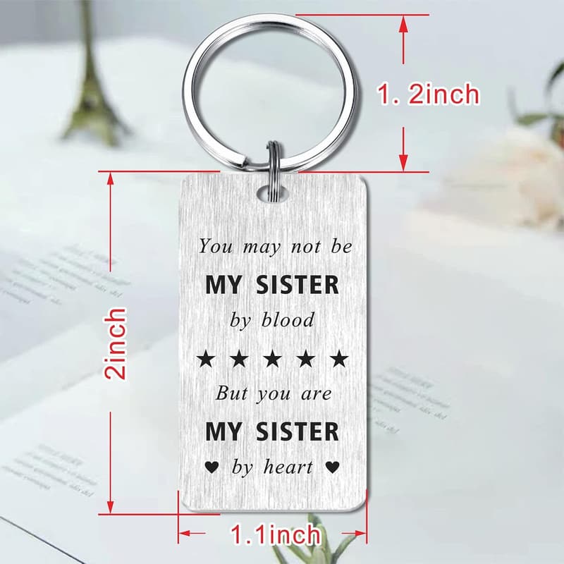 Future Sister-in-Law Birthday Keychain Gift