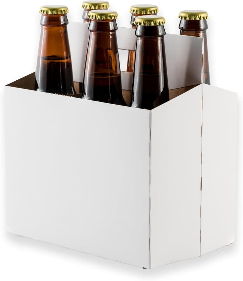 Beer Bottle Carrier - Sturdy Holder for 12-16oz Bottles (150 pcs)