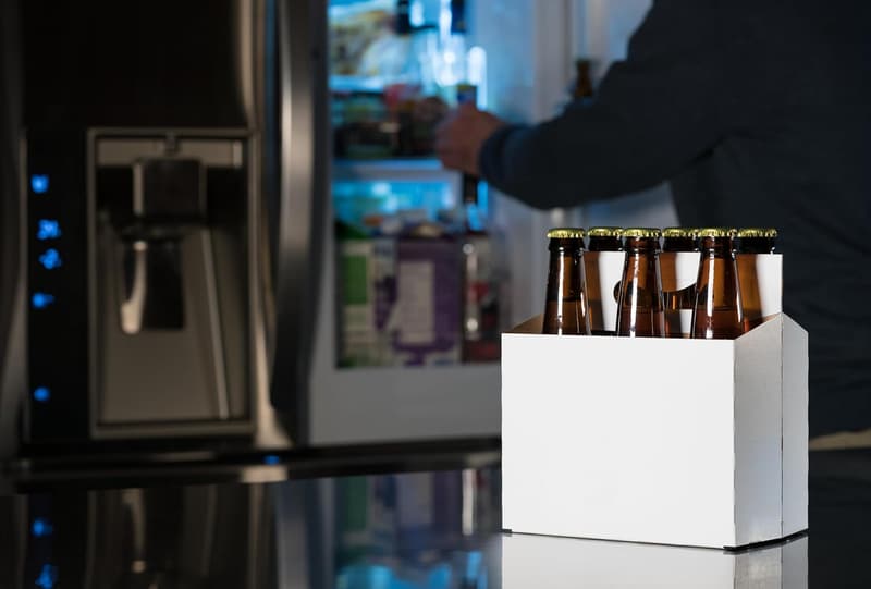 Beer Bottle Carrier - Sturdy Holder for 12-16oz Bottles (150 pcs)