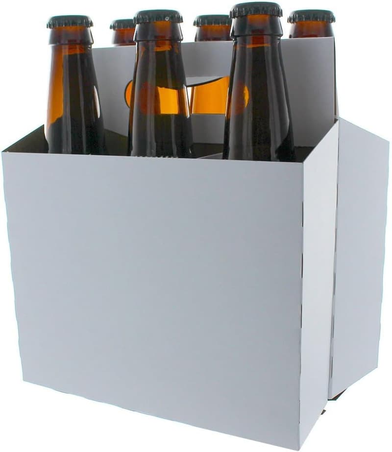 Beer Bottle Carrier Box Set for 12oz Bottles - 10 Pack