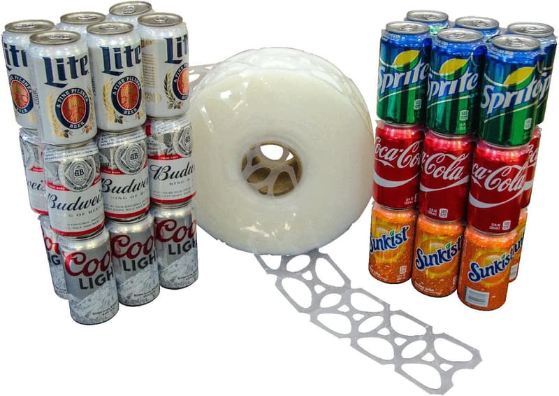 1000 Count USA-Made Can Rolls, 6 Pack