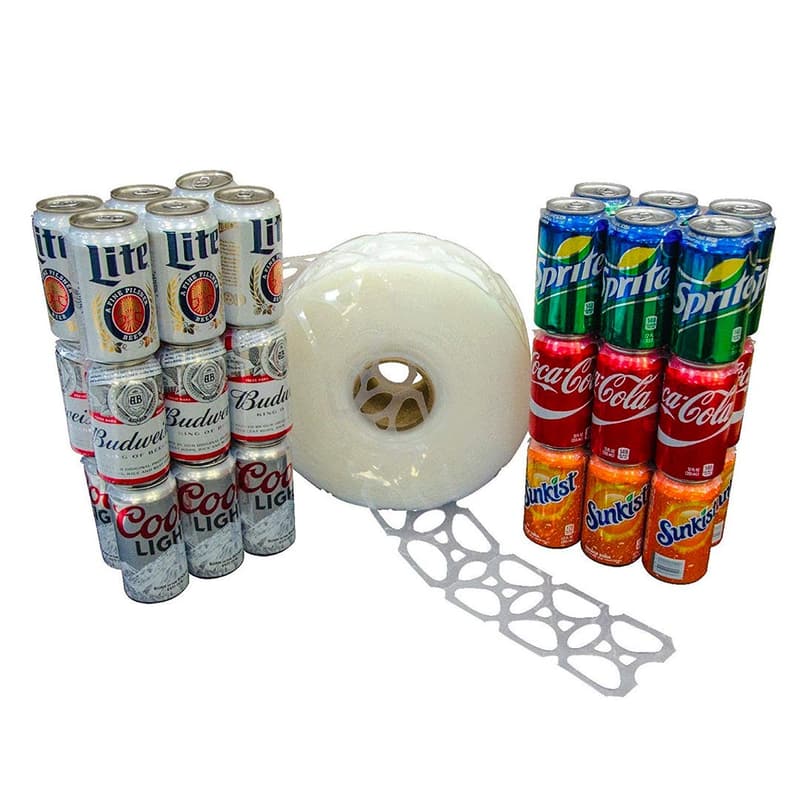 500ct 6-Pack Universal Fit Beer Can Rings - Made in USA