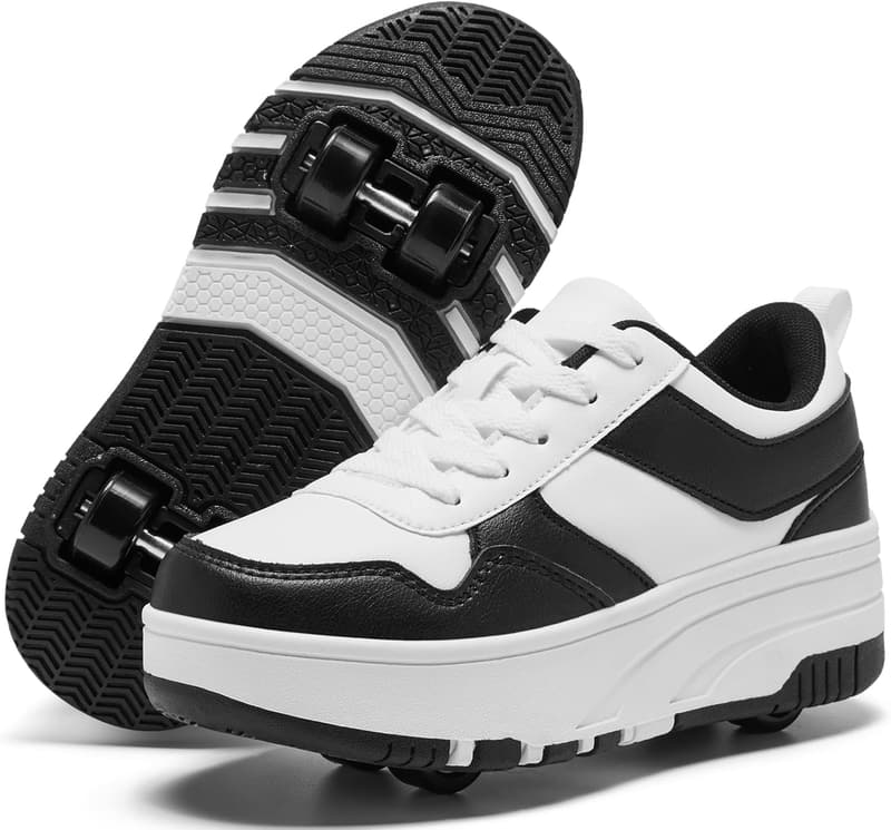 Detachable Wheeled Roller Skate Sneakers for Kids