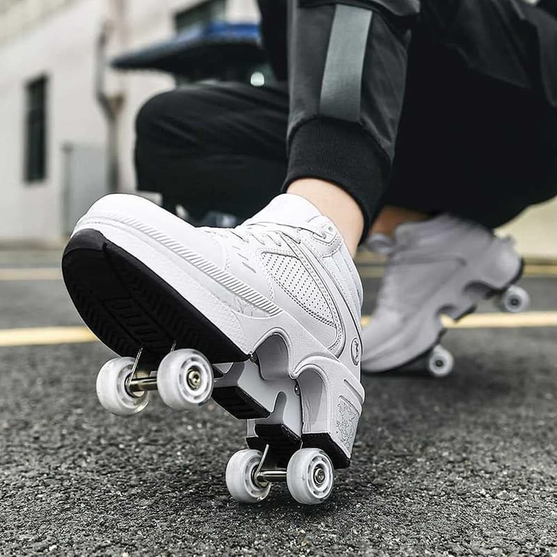Adjustable Quad Roller Skates for Kids and Adults