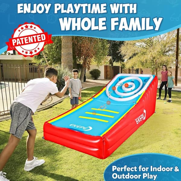 Inflatable Score Ball Game for Kids & Adults, Indoor/Outdoor Fun