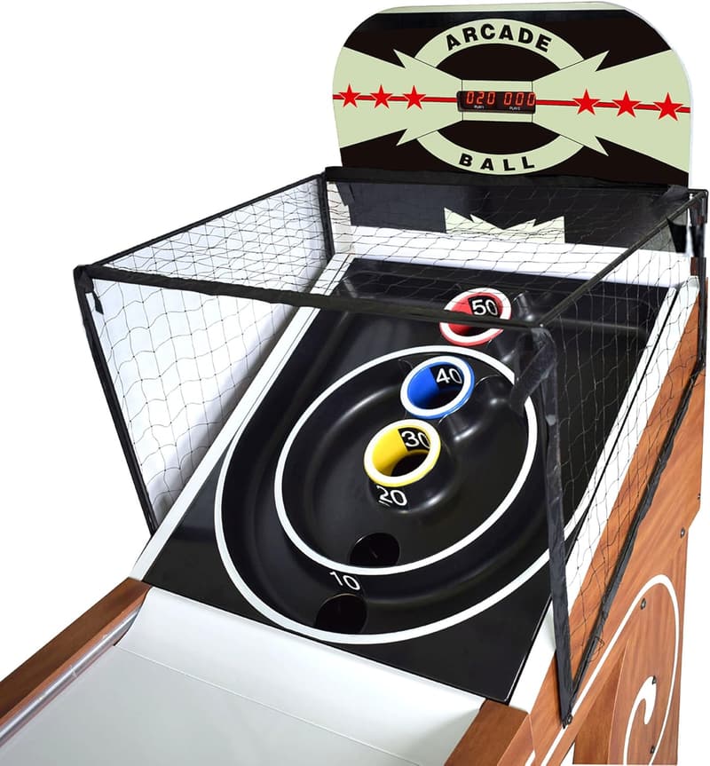 Arcade Ball Table with LED Lighting for Family Game Rooms