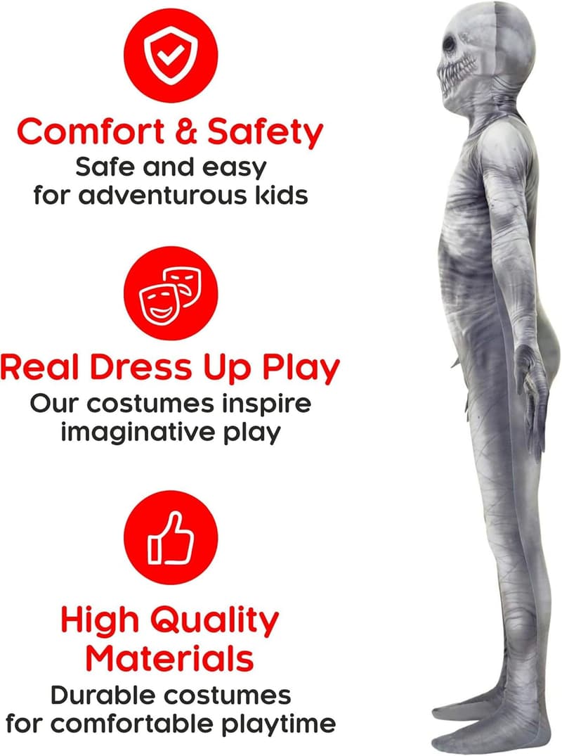 Kids' Zalgo Rake Costume - Scary Halloween Dress-Up