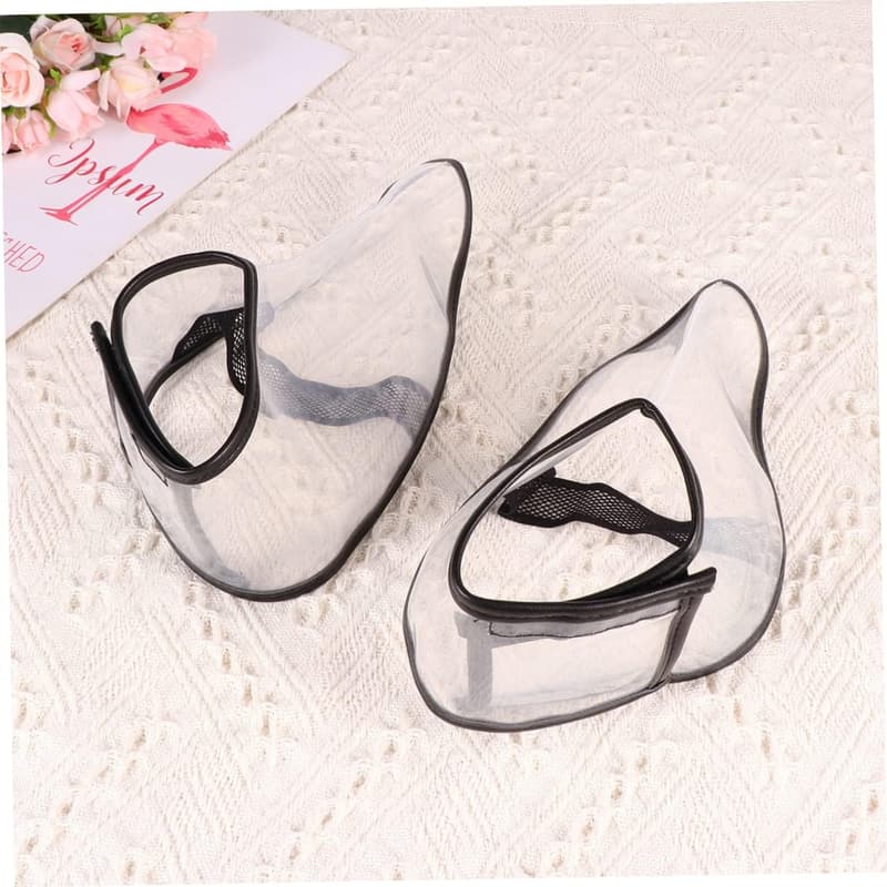 Durable Transparent Haircut Shoe Covers for Stylists