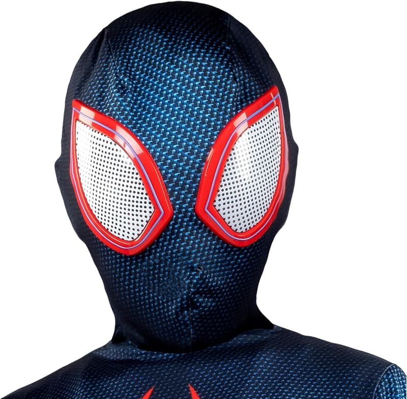Youth Deluxe Miles Morales Spider-Man Costume - Stretch Spandex