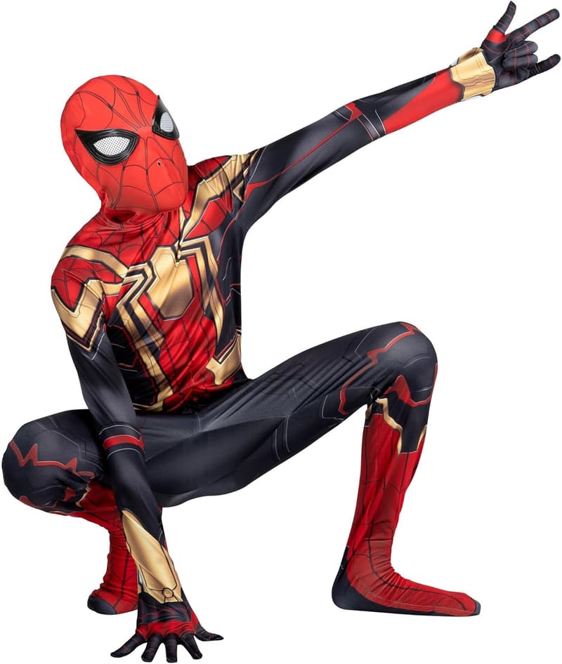 Spider-Man Youth Deluxe Zentai Costume - Stretch Spandex