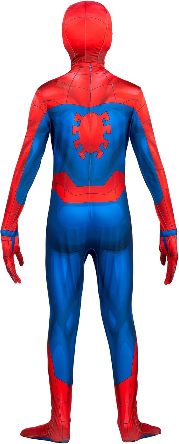 Kids' Spider-Man Deluxe Zentai Costume - Stretch Spandex