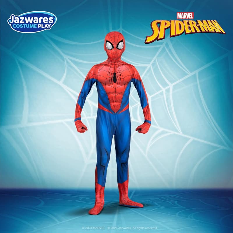 Kids' Spider-Man Deluxe Zentai Costume - Stretch Spandex