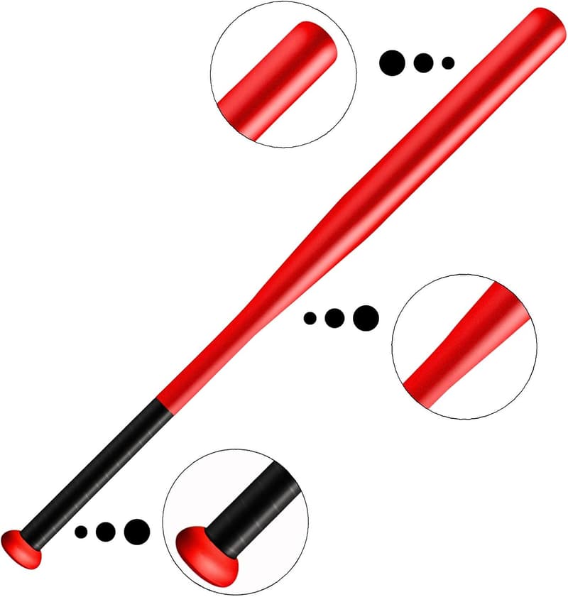 Baseball Bat with Carrying Bag - Steel Construction