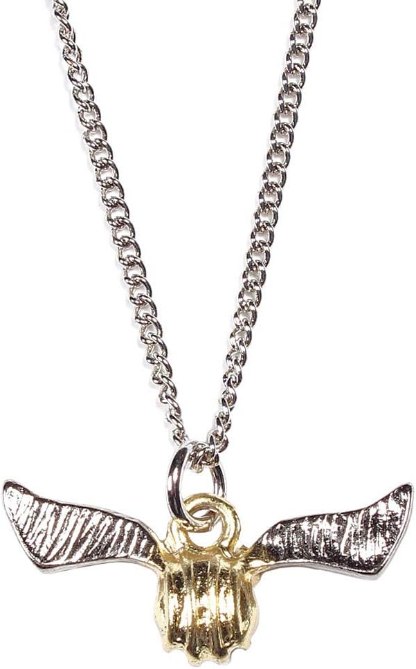 Harry Potter Golden Snitch Quidditch Necklace