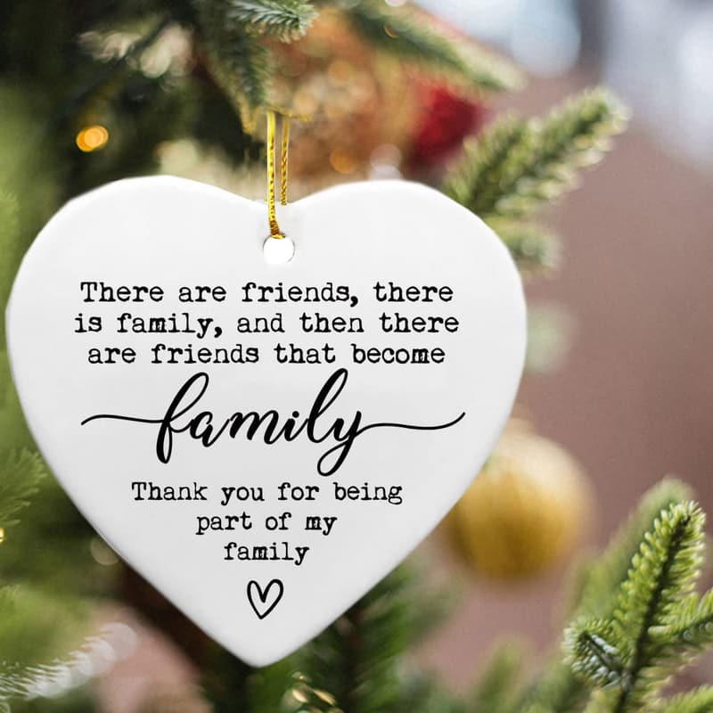 Friendship Ceramic Heart Plaque - Unique Gift for Friends