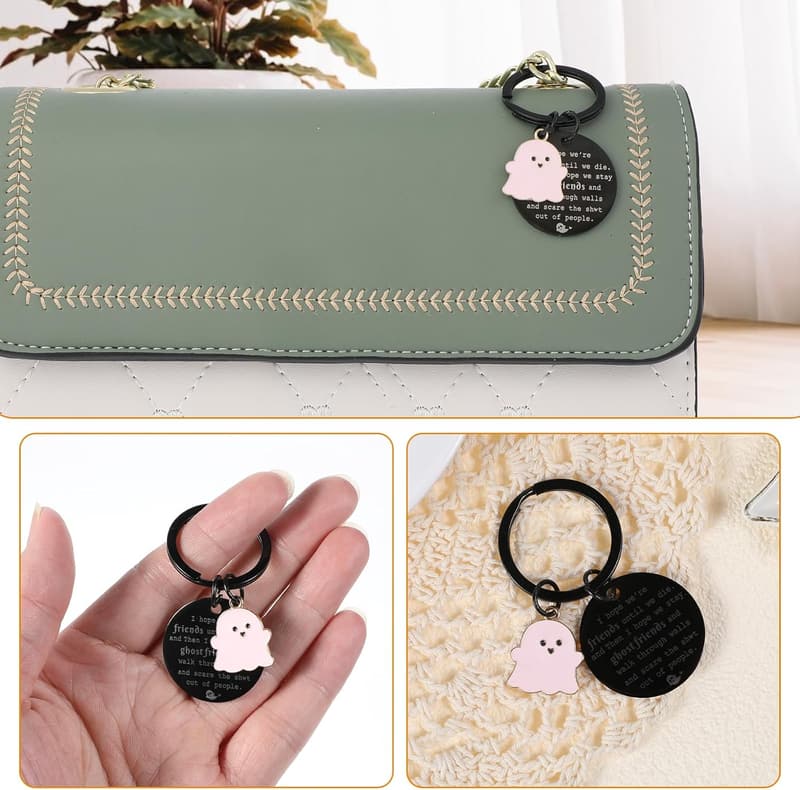 Funny Friendship Keychain Gift for Best Friends